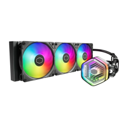 Cooler Master MasterLiquid 360 ATMOS Noir 3 ventilateurs Refroidissement liquide