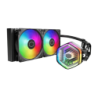 Cooler Master MasterLiquid 240 ATMOS Noir 2 ventilateurs Refroidissement liquide