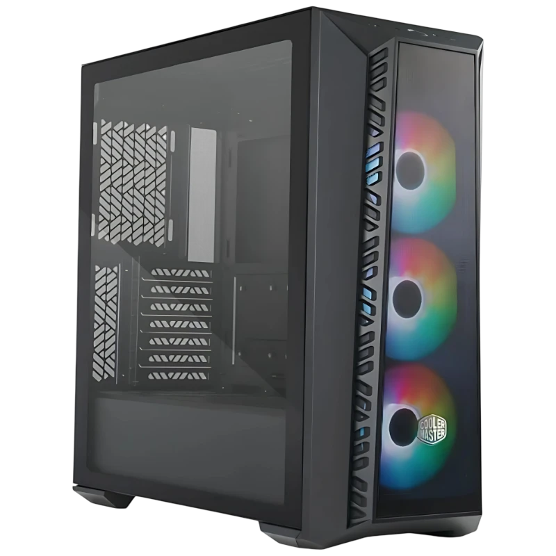 Cooler Master MasterBox 520 Mesh Noir Midi Tower verre trempé Boîtier PC