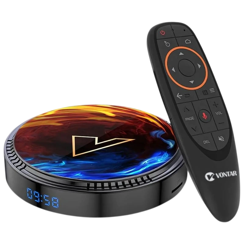 Vontar H1 4GB/32GB Android 12 4K WiFi 6 Bluetooth H618 TV Box