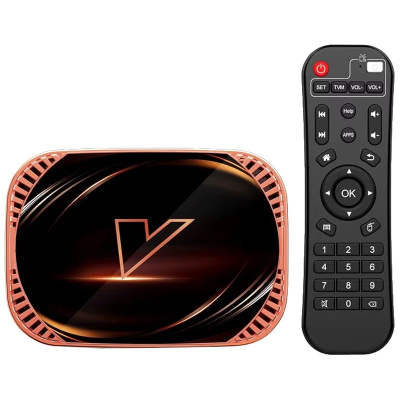 Vontar X4 4GB/128GB Android 11 4K WiFi double bande Bluetooth S905X4 TV Box
