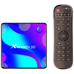X88 Pro 10 4GB/32GB Android 10 4K RK3318 TV Box