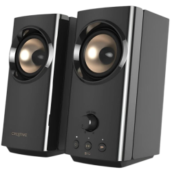 Creative Labs T60 Noir 30W entrée AUX Bluetooth 5.0 Enceintes PC