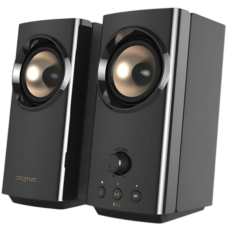 Creative Labs T60 Noir 30W entrée AUX Bluetooth 5.0 Enceintes PC