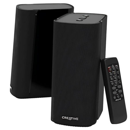 Creative Labs T100 Noir 20W entrée AUX Bluetooth 5.0 Enceintes PC