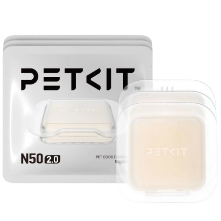 PETKIT N50 2.0 pour PuraMax, PuraMax 2 et PUROBOT MAX PRO (Pack de 3) Neutralisateur d'odeurs