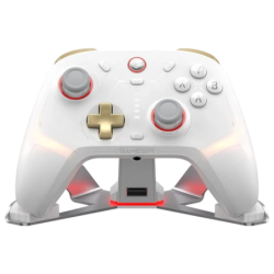 GameSir Cyclone 2 Daybreak Blanc avec support Nintendo Switch/PC/Smartphones Bluetooth 860mAh Manette