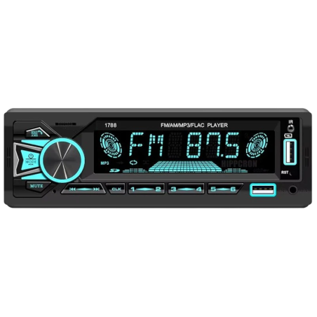 SWM 1789 Bluetooth Noir Autoradio 1 DIN