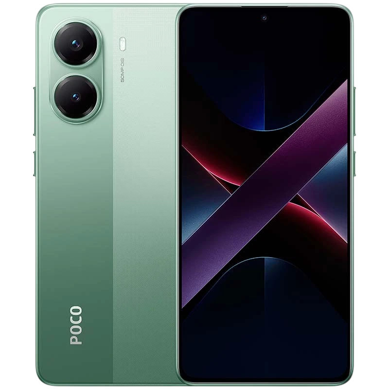 Xiaomi Poco X7 Pro 5G 12GB/512GB Vert 6,67 pouces AMOLED 120Hz 50MP 6000mAh 90W NFC