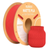 ELEGOO PLA MATTE Rouge Mat pour Imprimantes 3D FDM - Filament 1.75mm Bobine de 1kg