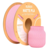 ELEGOO PLA MATTE Rose Mat pour Imprimantes 3D FDM - Filament 1.75mm Bobine de 1kg