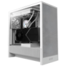 NZXT H5 FLOW (2024) Blanc Midi Tower verre trempé Boîtier PC