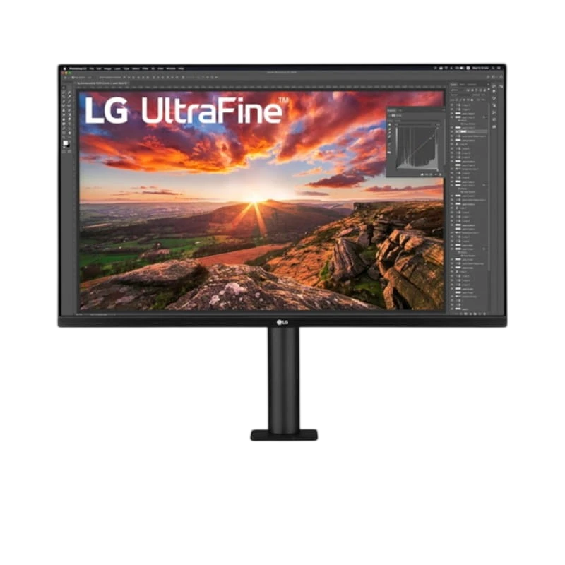 LG 32UN880K Noir Ergo Stand 32 pouces 4K IPS 5ms FreeSync Écran