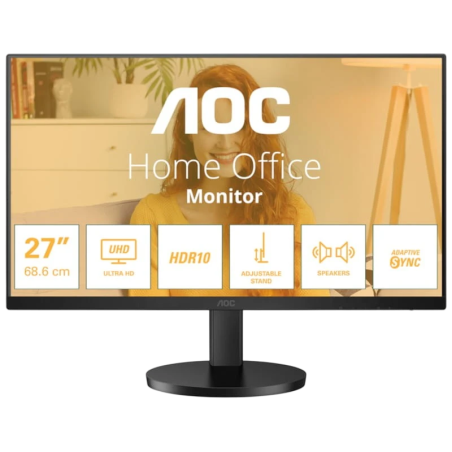 AOC U27B3AF Noir 27 pouces 4K IPS 4ms Écran
