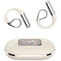 HBQ YYK-Q31 Blanc LCD Bluetooth 5.4 Écouteurs sans fil