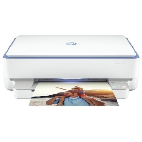 HP ENVY 6010e Copie Encre Couleur WiFi Bleu recto verso automatique 10ppm AirPrint Imprimante multifonction