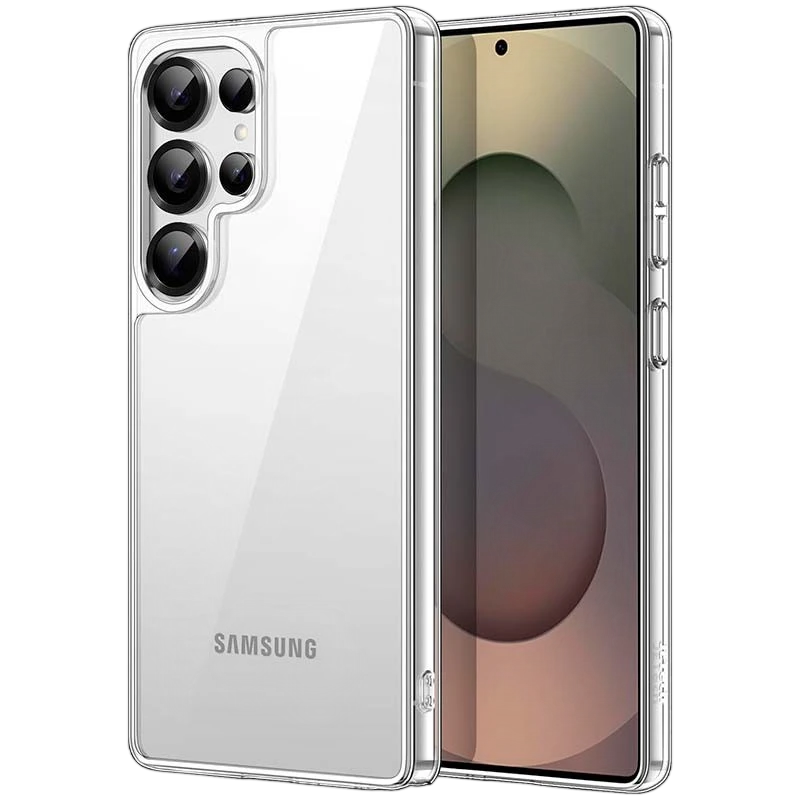 Coque Antichoc Premium pour Samsung Galaxy S25 Ultra 5G Acrylique Anti-Jaunissement Transparent