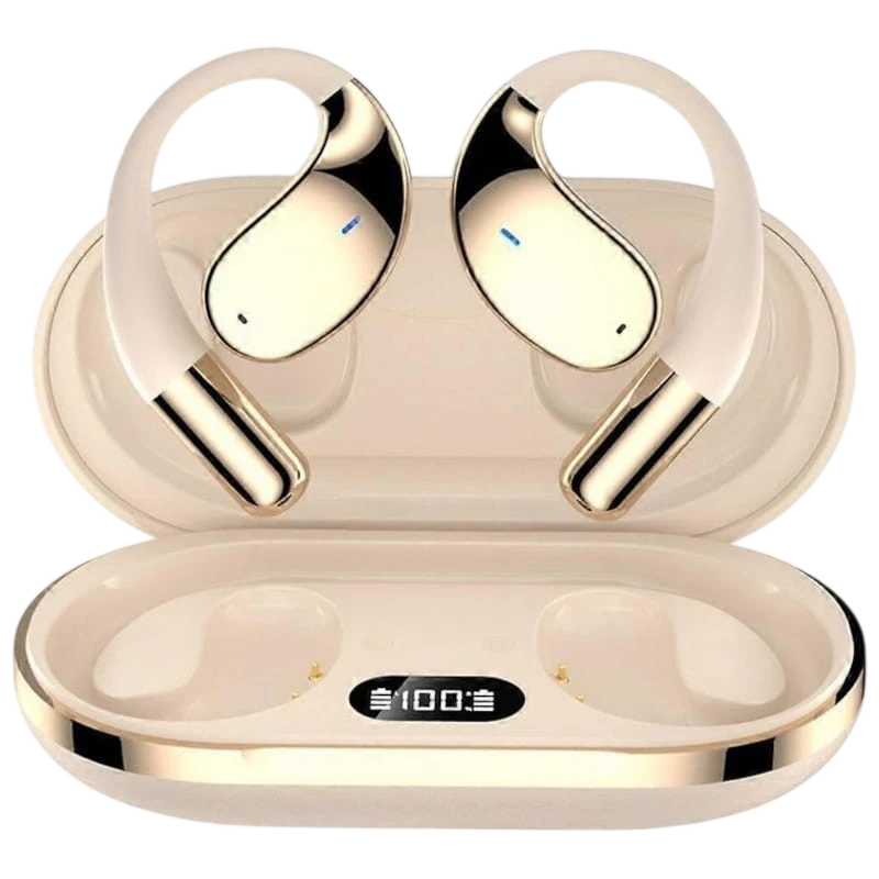 HBQ YYK-Q39 Ivoire Bluetooth 5.4 48h Écouteurs sans fil