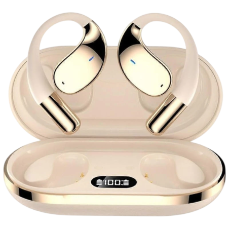 HBQ YYK-Q39 Ivoire Bluetooth 5.4 48h Écouteurs sans fil
