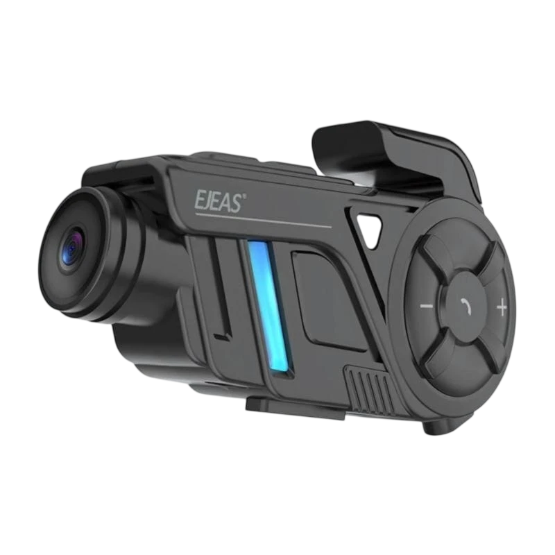 EJEAS K1 4 conducteurs conversation simultanée 1000m Bluetooth 5.1 IP67 55h Mesh Intercom