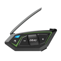EJEAS MS8-SE Mesh 6 conducteurs conversation simultanée Bluetooth 5.1 IP67 Intercom