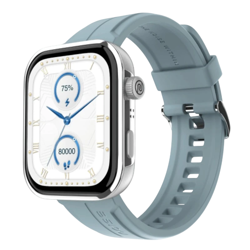 Noise Pro 5 Max Bleu 1,96 pouces AMOLED 7 jours IP68 Smartwatch