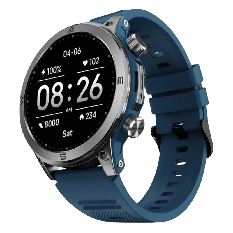 Noise Endeavour Bleu 1,46 pouces AMOLED 7 jours IP68 Smartwatch