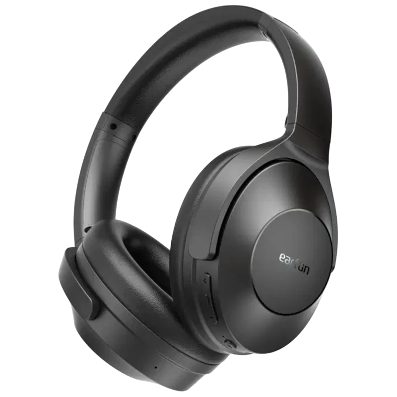 EarFun Wave Life Noir Bluetooth 5.4 60h Multipoint Écouteurs sans fil