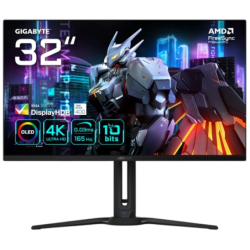 Gigabyte Aorus FO32U Noir 31,5 pouces 4K OLED 165Hz 3ms FreeSync Premium Pro Écran