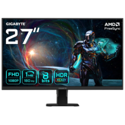 Gigabyte GS27FA SS-IPS Noir 27 pouces Full HD IPS 180Hz 1ms FreeSync HDR Écran