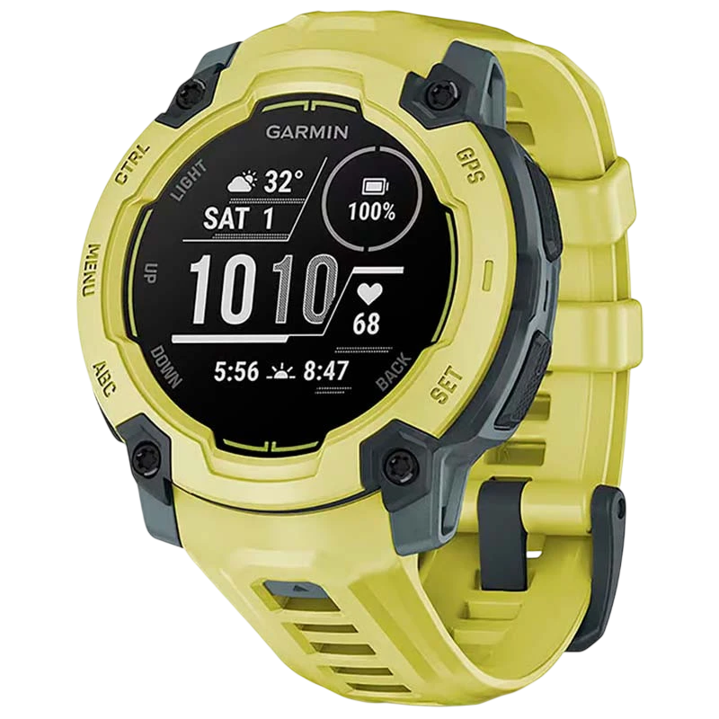 Garmin Instinct E 45 mm Jaune 0,9 pouces MIP GPS 16 jours 10ATM Smartwatch