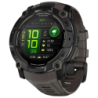 Garmin Instinct 3 50 mm Noir Bracelet Carbone 1,3 pouces AMOLED GPS 24 jours 10ATM Smartwatch