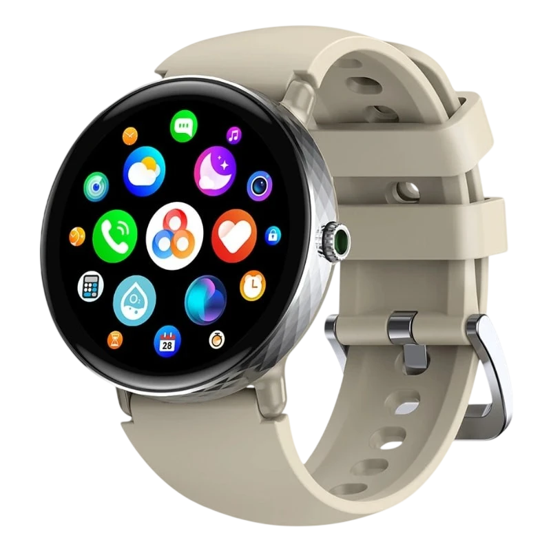Zeblaze Lily 2 Argent 1,2 pouces AMOLED 7 jours +120 sports Smartwatch