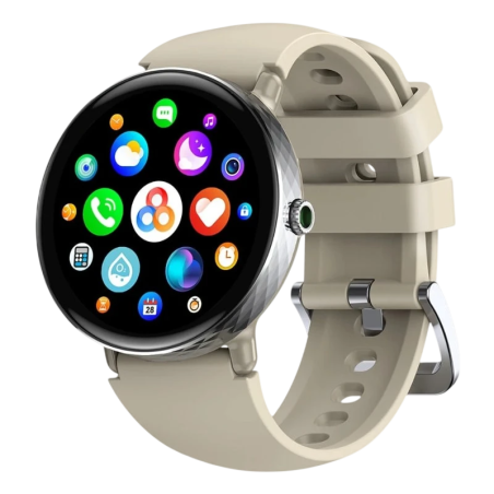 Zeblaze Lily 2 Argent 1,2 pouces AMOLED 7 jours +120 sports Smartwatch