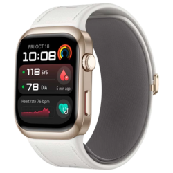 Huawei Watch D2 Blanc Bracelet Cuir 1,82 pouces AMOLED GPS NFC Appels Bluetooth 6 jours IP68