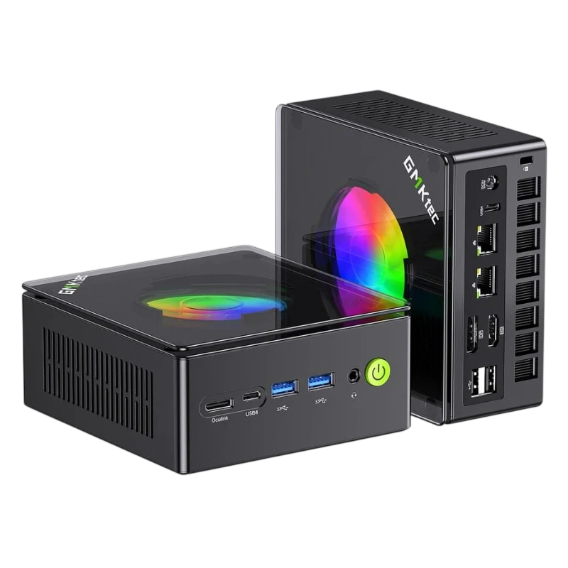GMKtec NucBox K11 Ryzen 9 8945HS/32GB DDR5/1TB SSD Win 11 Noir WiFi 6E Mini PC gaming