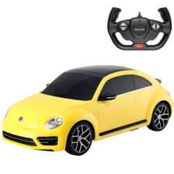 RASTAR 1/14 Volkswagen Beetle Jaune Voiture radiocommandée