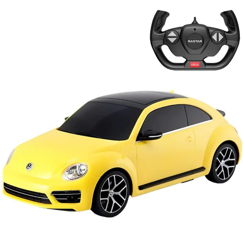 RASTAR 1/14 Volkswagen Beetle Jaune Voiture radiocommandée