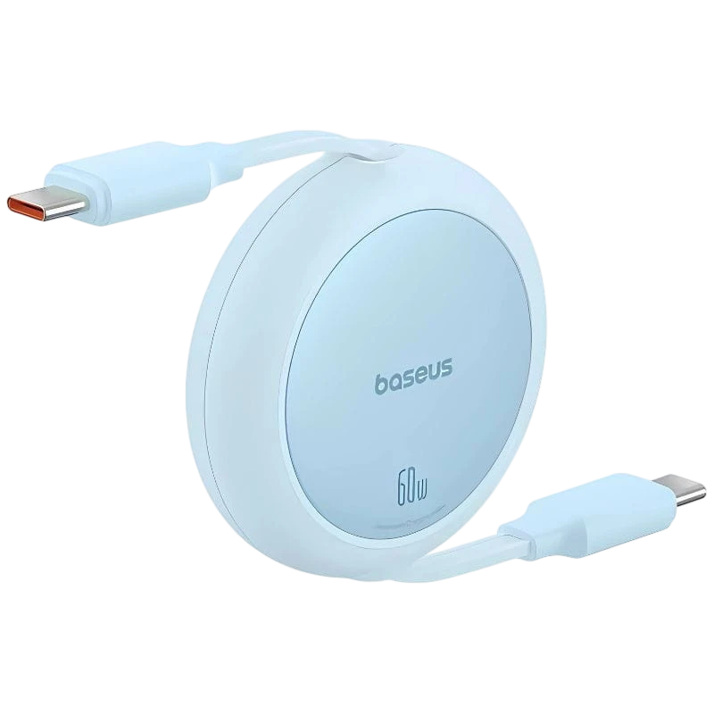 Baseus Free2Pull Blue - Mini câble USB-C vers USB-C 1m