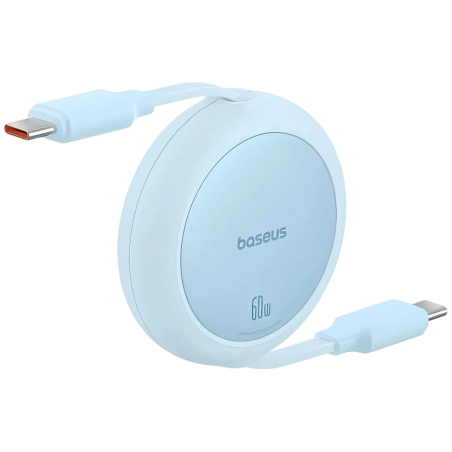 Baseus Free2Pull Blue - Mini câble USB-C vers USB-C 1m