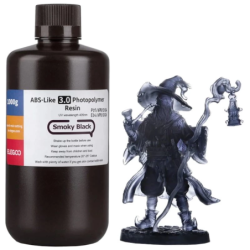 ELEGOO Résine ABS V3.0 Noire Fumé Pour Imprimantes 3D Résine LCD - 1KG