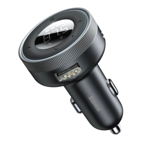 Baseus CCLH-01 FM Bluetooth pour voiture microSD Transmetteur + Chargeur