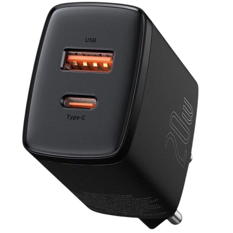 Baseus Compact Quick Charger 20W - Chargeur mural