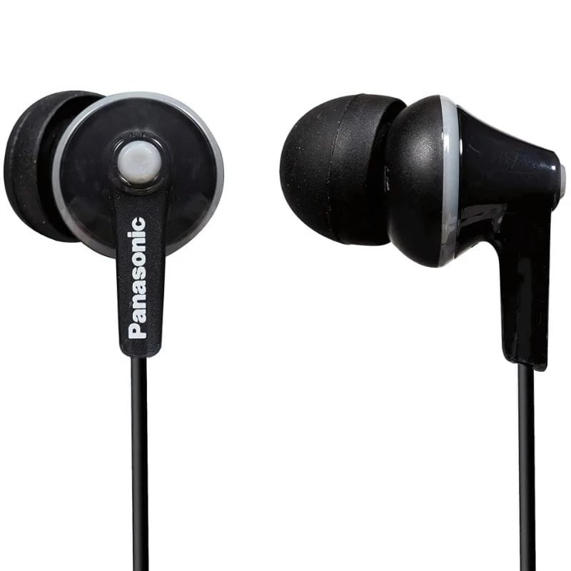 Panasonic RP-HJE125E-A OctaRib Noir In-Ear Écouteurs