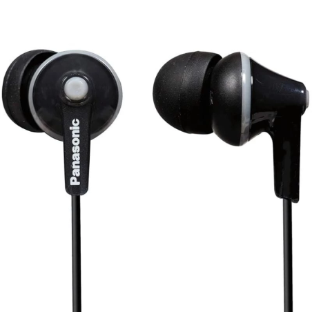 Panasonic RP-HJE125E-A OctaRib Noir In-Ear Écouteurs