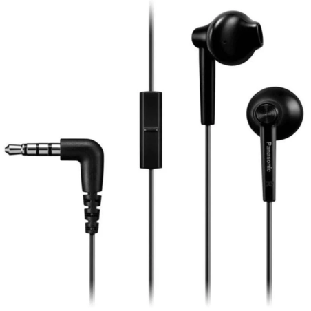 Panasonic RP-TCM55E Noir In-Ear avec micro Écouteurs
