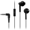 Panasonic RP-TCM55E Noir In-Ear avec micro Écouteurs