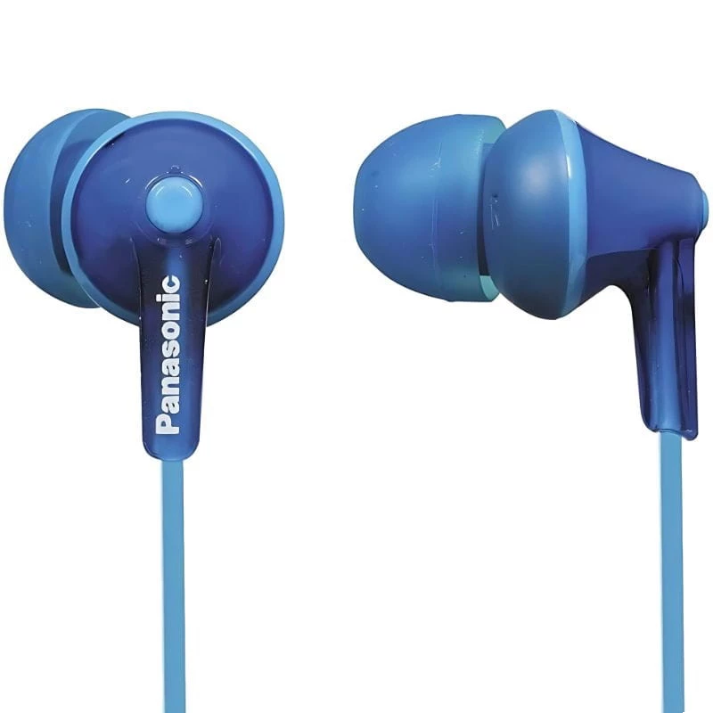Panasonic RP-HJE125E-A OctaRib Bleu In-Ear Écouteurs