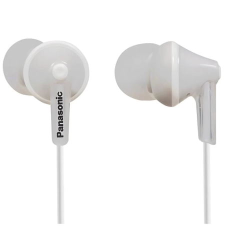 Panasonic RP-HJE125E-A OctaRib Blanc In-Ear Écouteurs