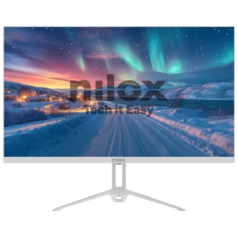 Nilox NXM24FHD100W Blanc 23,8 pouces Full HD IPS 5ms Écran